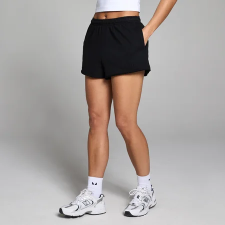 Pantaloncini in felpa MP donna lifestyle - Nero slavato