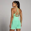 Canotta MP Tempo donna senza cuciture con spalline - Verde menta