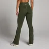 Leggings senza cuciture a zampa MP donna Tempo - Verde foresta