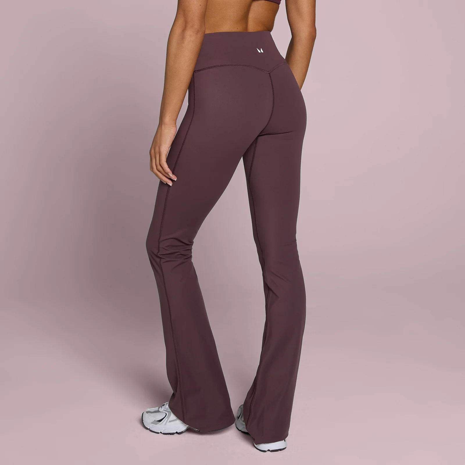 Leggings a zampa MP donna Tempo petite - Fudge - L Immagine 1