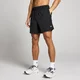Pantaloncini da allenamento tessuti MP uomo 7" - Nero