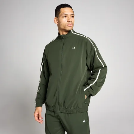 Giacca tessuta MP Tempo panel uomo - Verde foresta