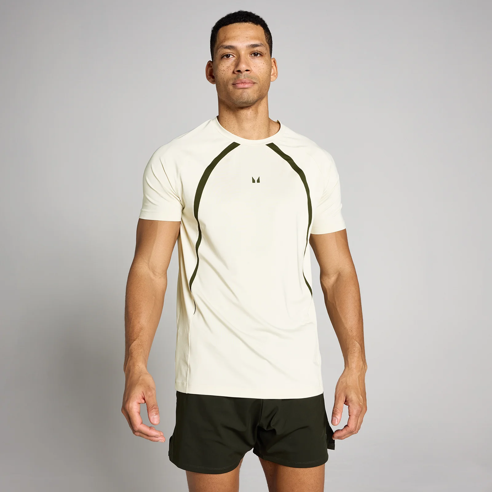 T-shirt MP Tempo panel uomo - Osso - XS Immagine 1