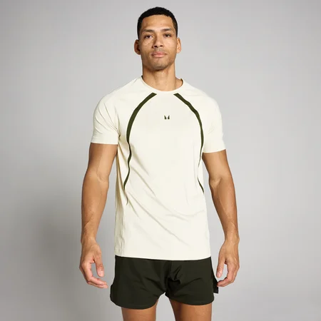 T-shirt MP Tempo panel uomo - Osso