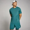 T-shirt a rete hybrid MP uomo - Verde acqua intenso
