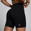 Pantaloncini senza cuciture a vita media MP donna Tempo - Nero