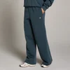 Joggers a gamba dritta MP donna basics - Blu slavato