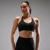 Reggiseno sportivo MP donna Tempo ultra seamless - Nero