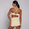 Reggiseno sportivo MP donna Tempo Twist Back - Burro