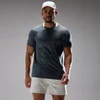 T-shirt da training MP uomo Ultra a griglia - Grigio ancora