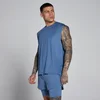 Canotta MP uomo Hybrid oversize in rete - Blu ardesia