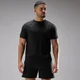 T-shirt a rete ultra leggera MP uomo Training - Nero
