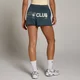 Pantaloncini in felpa leggeri con grafica Move Club MP donna - Blu sbiadito