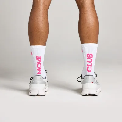 Calze da corsa MP Move Club (confezione da 2) - Rosa confetto - UK 9-11 Immagine 6