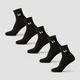 Calze alla caviglia MP unisex (confezione da 5) - Nero