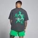 T-shirt MP uomo Velocity grafica in cotone modal - Grigio scuro/verde