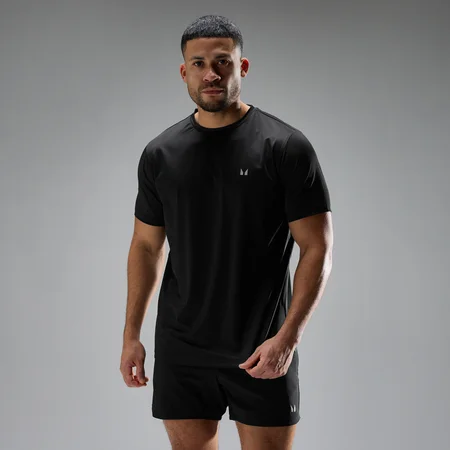 T-shirt a rete MP uomo Velocity Ultra - Nero