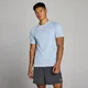T-shirt senza cuciture MP Tempo Pillar Graphic uomo - Blu brezza