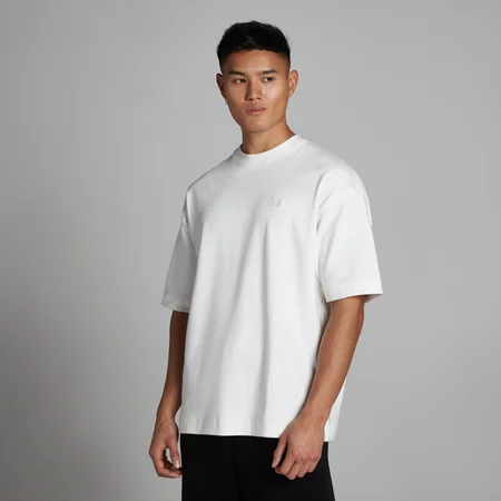 T-shirt oversize in cotone MP uomo - Bianco