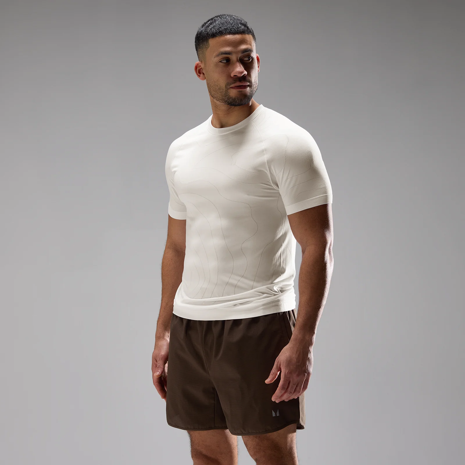 T-shirt seamless MP Velocity Ultra uomo - Bianco sporco - XL Immagine 1