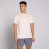 T-shirt grafica MP uomo active training pillar - Rosa gesso