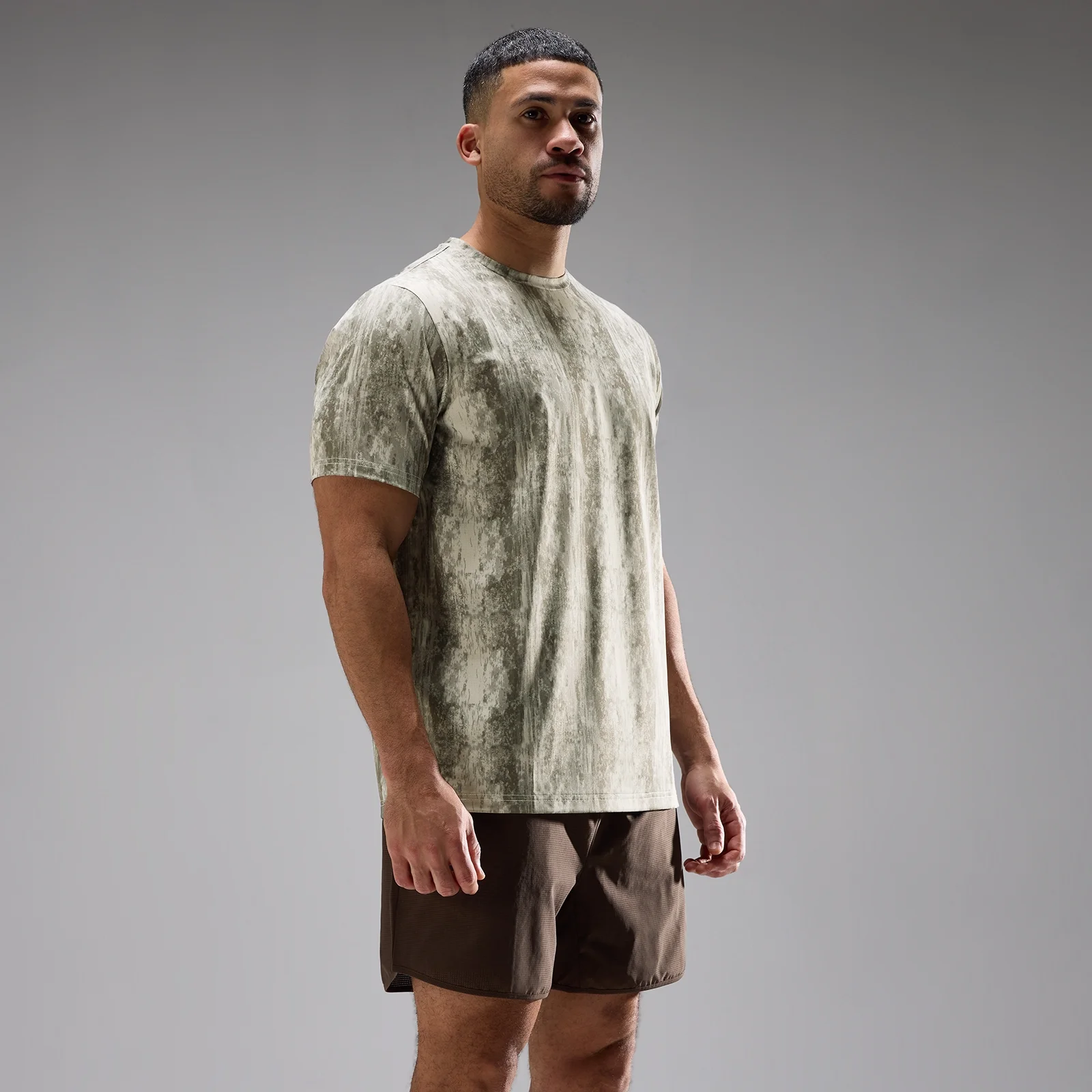 T-shirt ultra a rete Velocity MP uomo - Terrafade - S Immagine 1