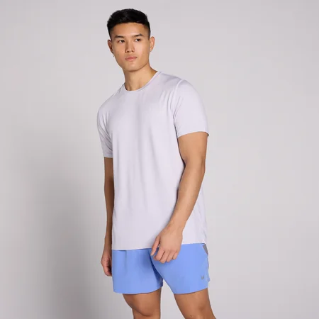 T-shirt MP uomo Tempo marl - Grigio lilla