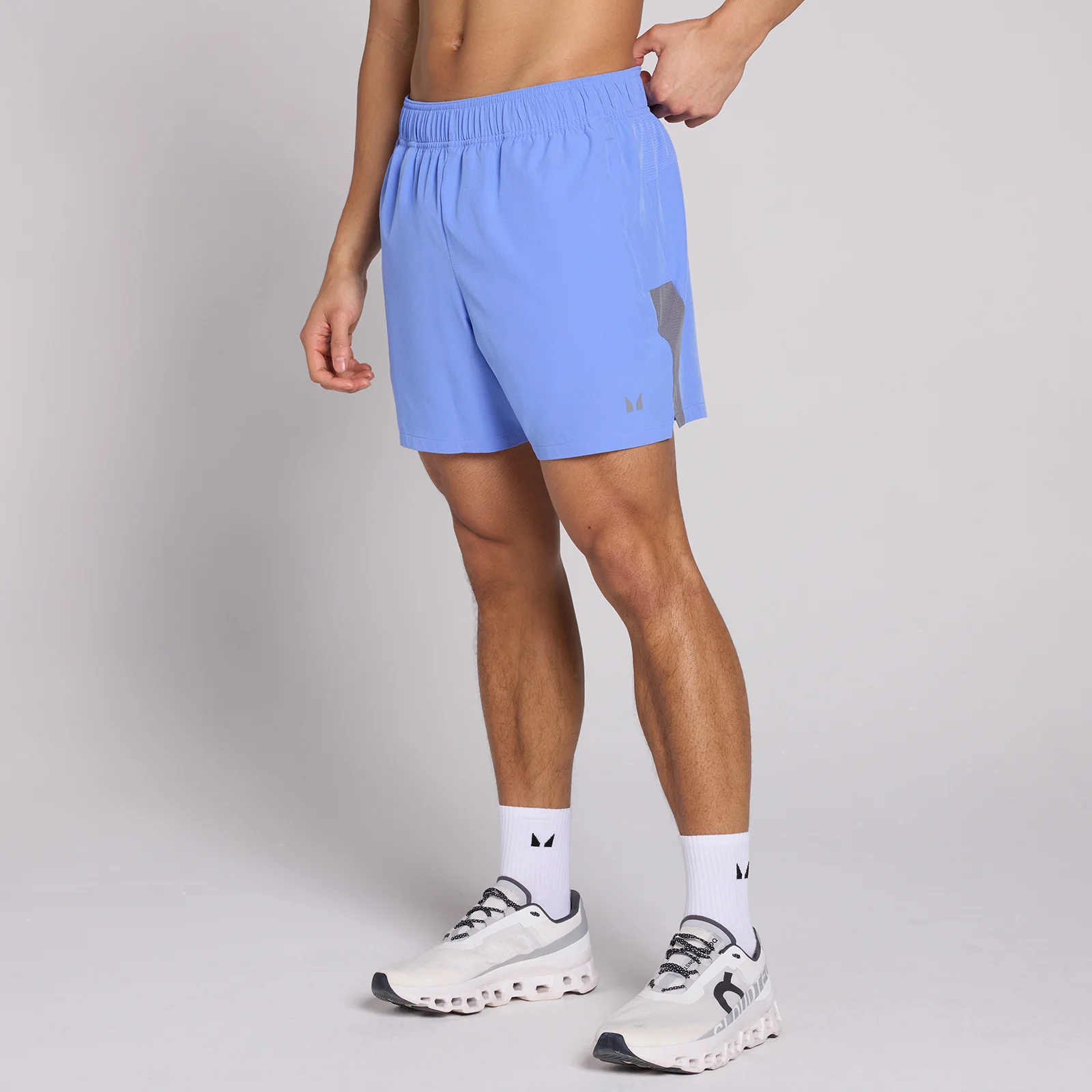 Pantaloncini training MP Active con tasche da 5" uomo - Blu fiordaliso - M Immagine 1