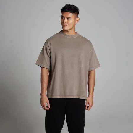 T-shirt MP uomo in cotone oversize lavato - Falcon