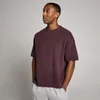 T-shirt oversize in cotone lavato MP uomo - Caramello