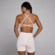 Reggiseno sportivo senza cuciture con spalline MP donna Lift - Rosa baby