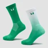 Calze da corsa MP (confezione da 2) - Verde zesty ombré/righe verde lime chiaro