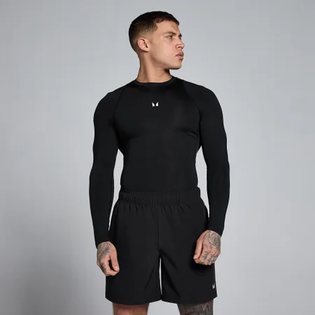 Maglia a manica lunga MP uomo training - Nero