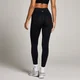 Leggings senza cuciture Tempo MP donna - Nero