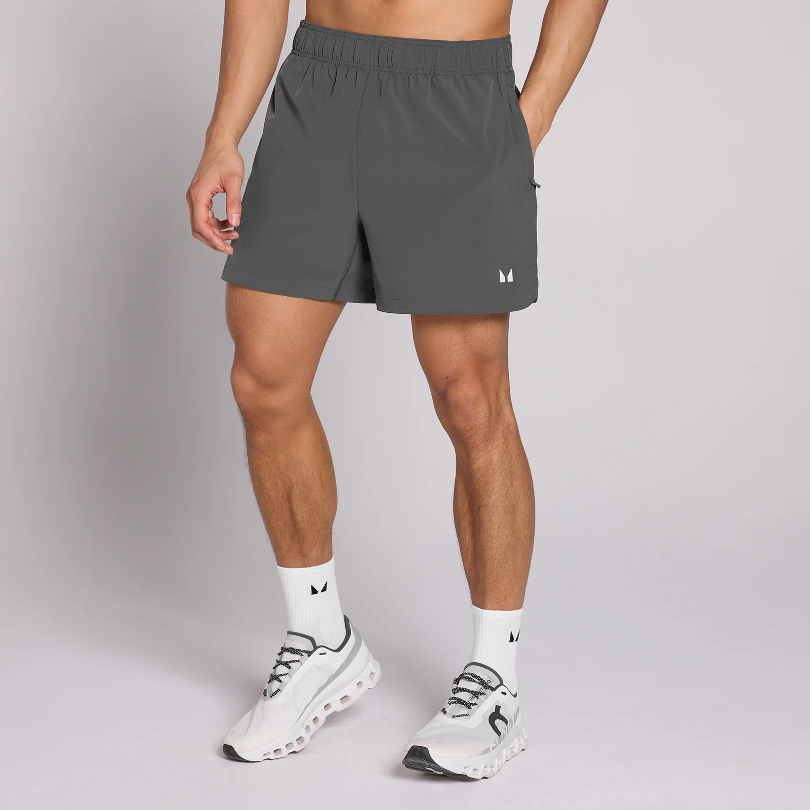 MP Men's 5" Woven Training Short - Dark Grey - L Immagine 1