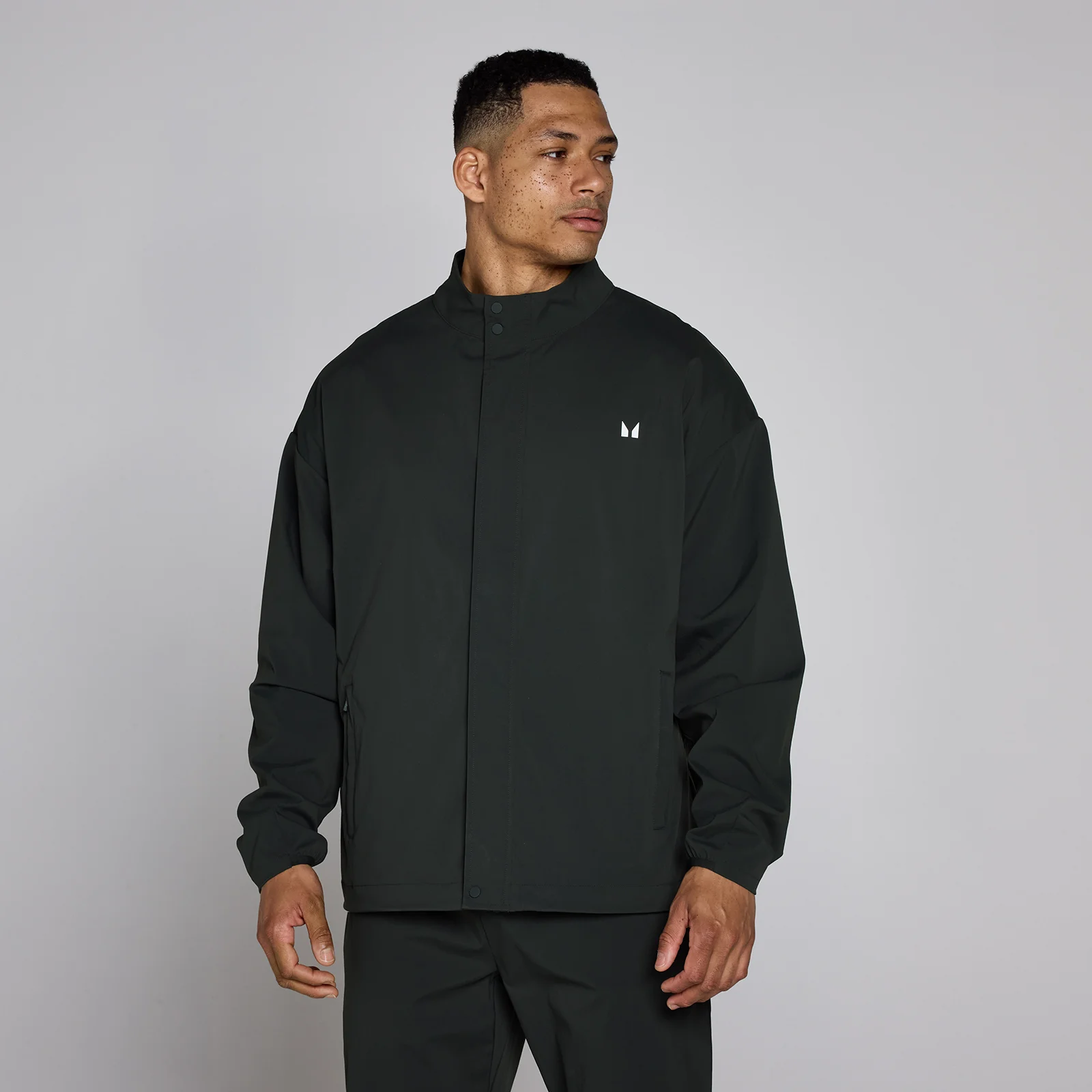 Giacca ibrida in nylon MP uomo - Nero slavato - L Immagine 1