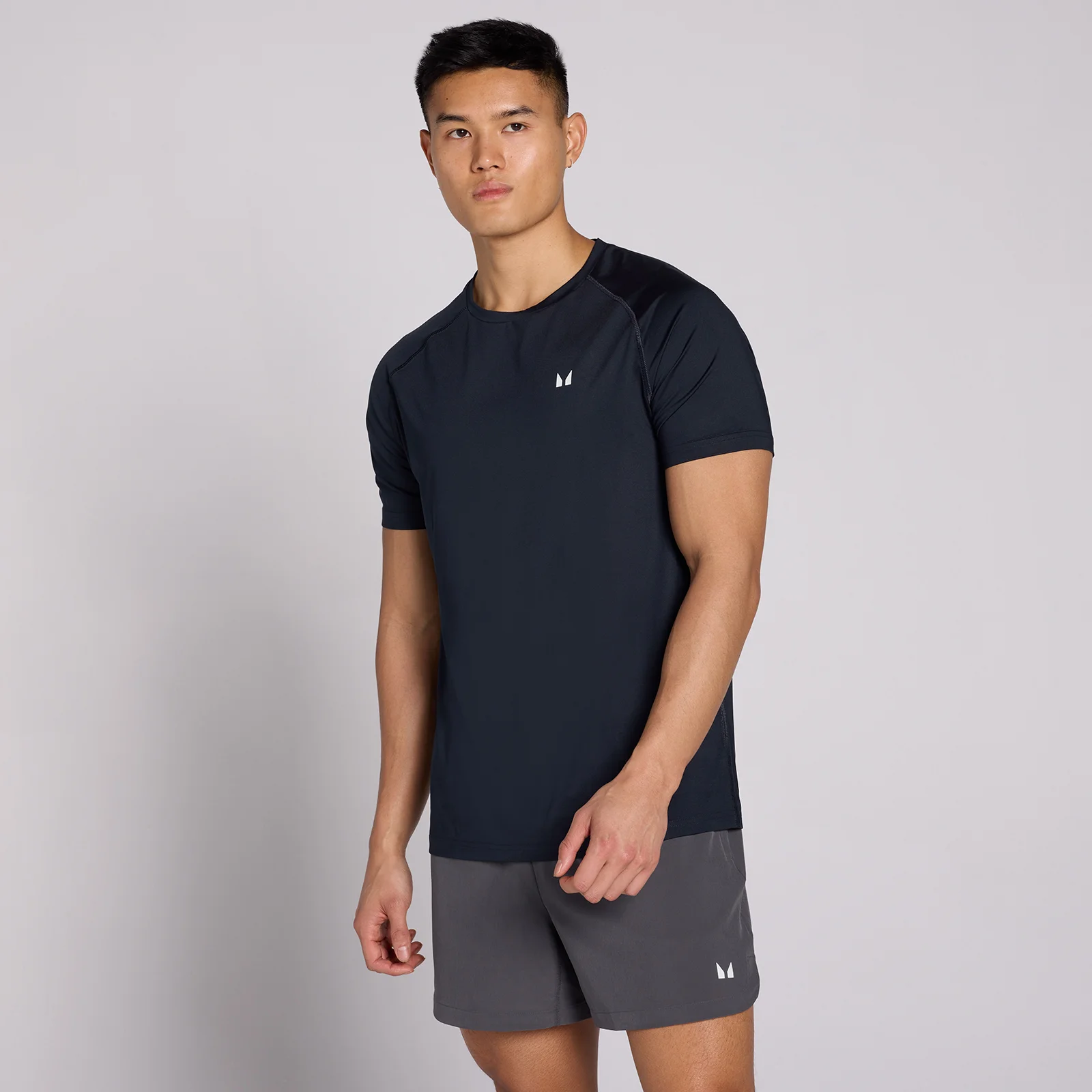 T-shirt a manica corta MP uomo training - Blu navy scuro - XL Immagine 1