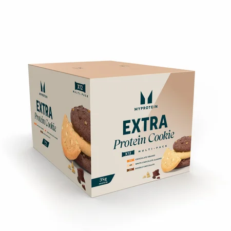 Extra Protein Cookie Variety Box | 12 cookie