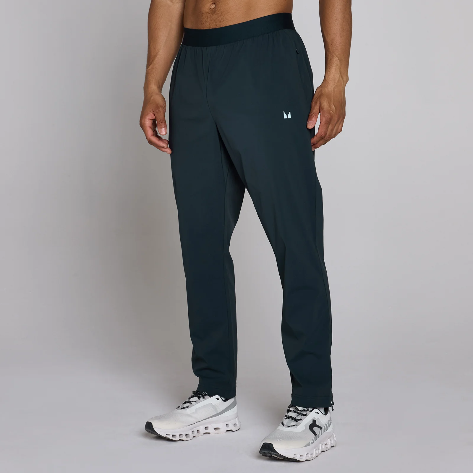Joggers MP Hybrid in nylon uomo - Blu slavato - M Immagine 1