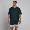 T-shirt oversize a rete MP Hybrid uomo - Blu slavato