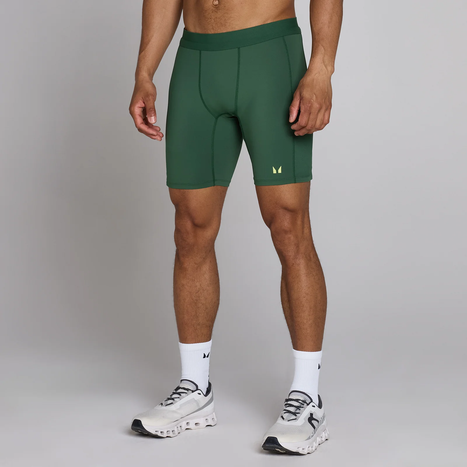 Pantaloncini corti MP Hybrid con tasche uomo - Verde racing - XS Immagine 1
