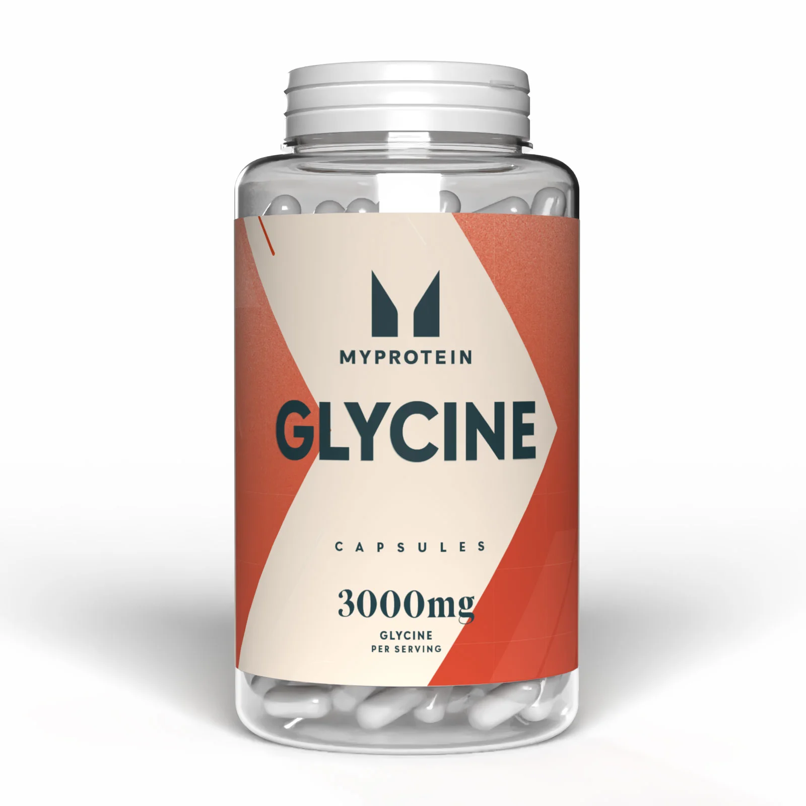 Capsule di Glicina - 90 capsules, 30porzioni - Senza aroma Immagine 1
