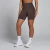 Pantaloncini donna MP Tempo a vita alta - Cioccolato