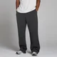 Joggers oversize a gamba dritta in tessuto loopback MP uomo - Nero slavato
