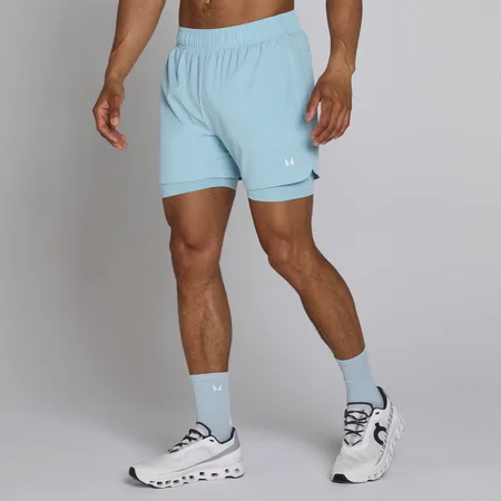 Short MP Training uomo 2 in 1 da 5" - Ice
