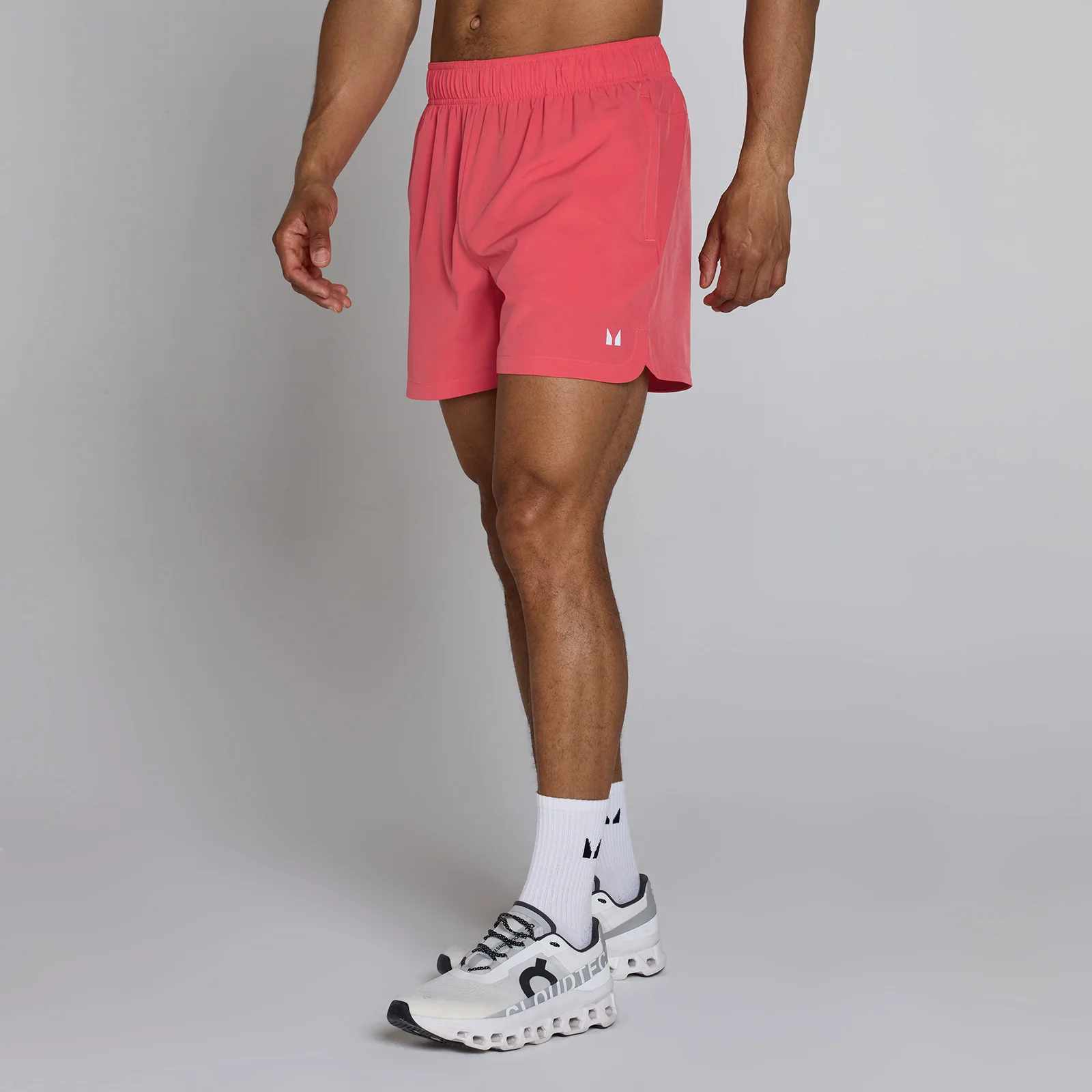 Short tessuto MP training uomo 5" - Rosso court - M Immagine 1