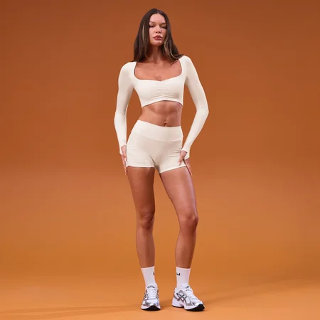 Top corto MP donna Tempo ruched - Cocco