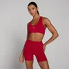 Reggiseno sportivo a schiena incrociata da training MP donna - Rosso