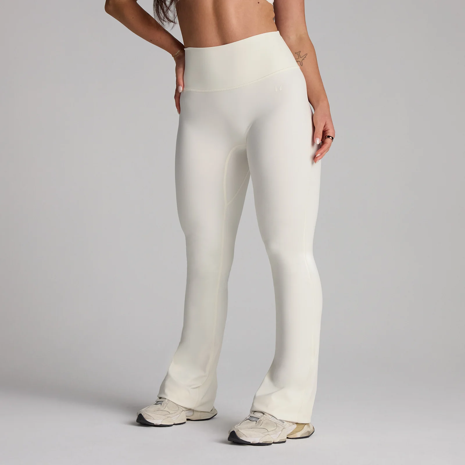 Leggings a zampa Tempo MP donna - Coconut - M Immagine 1