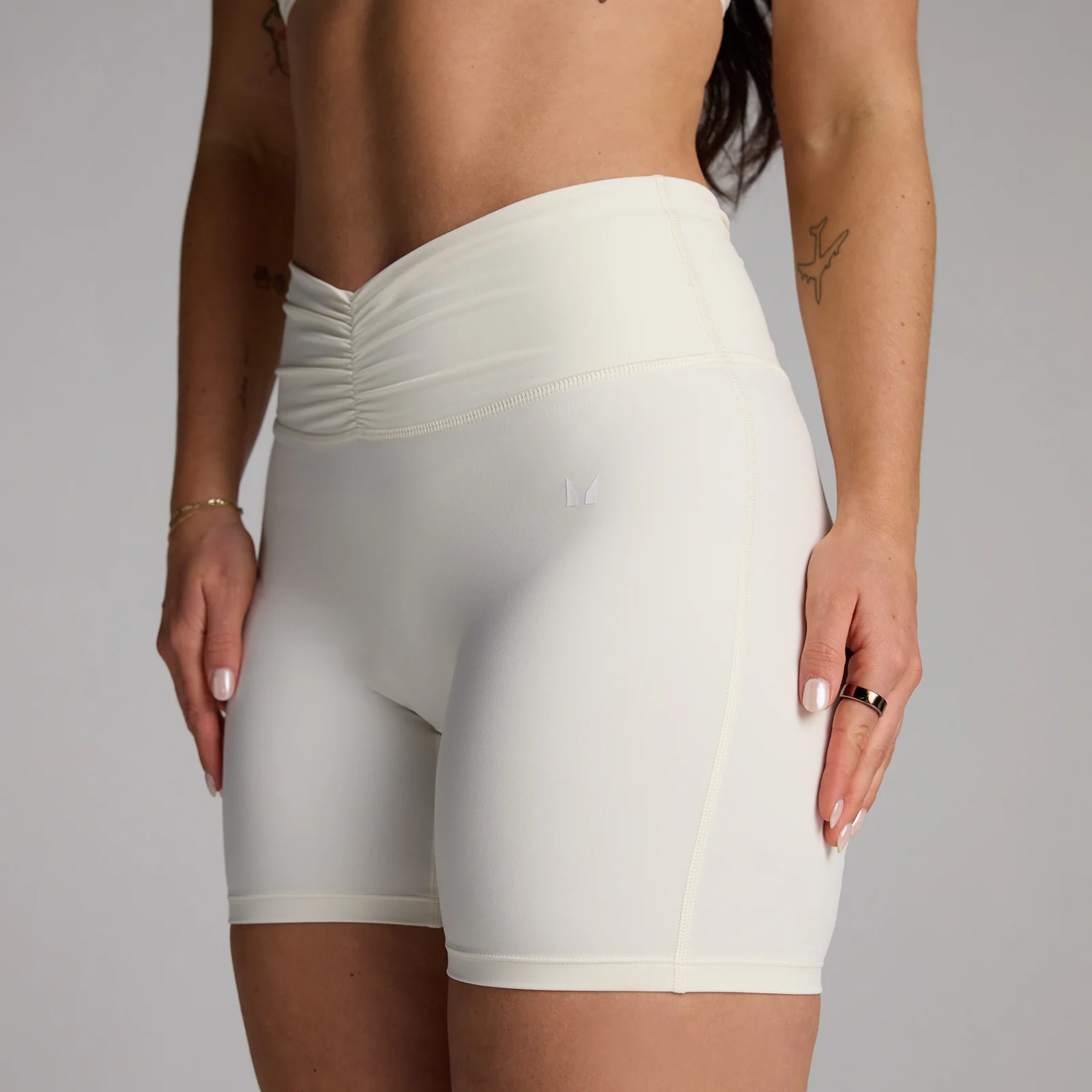 Short arricciati sul davanti MP donna Tempo - Cocco - S Immagine 1